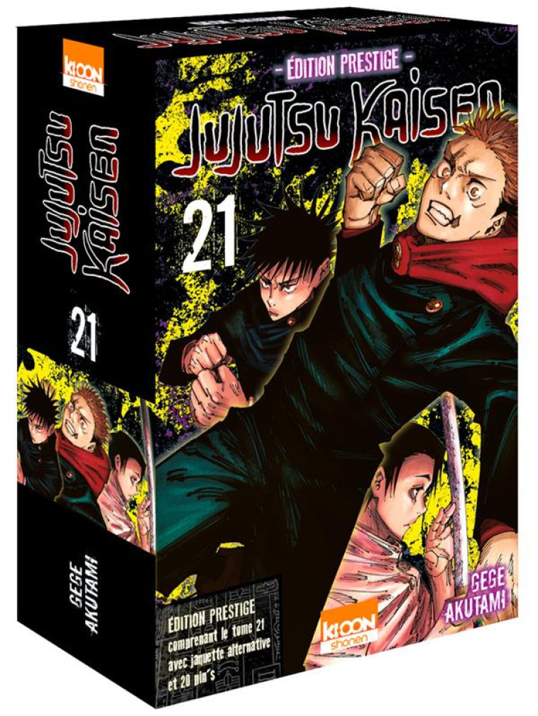 JUJUTSU KAISEN TOME 21 - AKUTAMI, GEGE - KI-OON