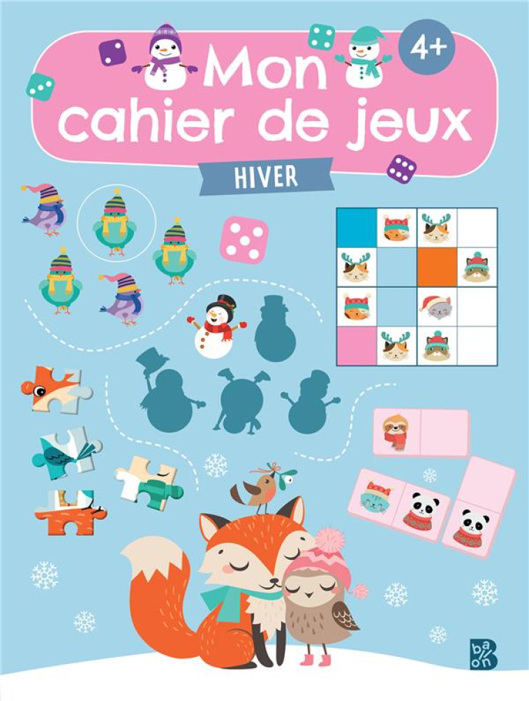 MON CAHIER DE JEUX: L-HIVER - XXX - NC