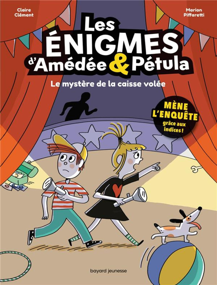 LES ENIGMES D-AMEDEE ET PETULA, TOME 01 - CLEMENT/PIFFARETTI - BAYARD JEUNESSE