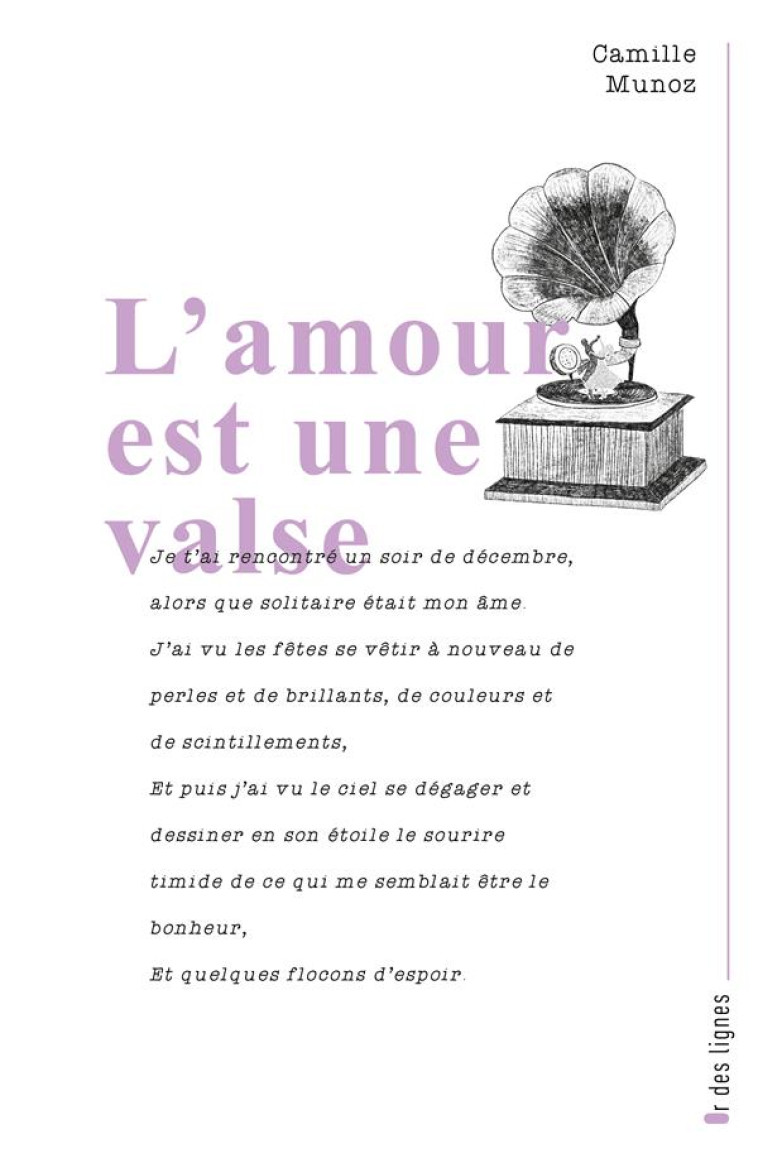 L-AMOUR EST UNE VALSE - MUNOZ CAMILLE - BOOKS ON DEMAND