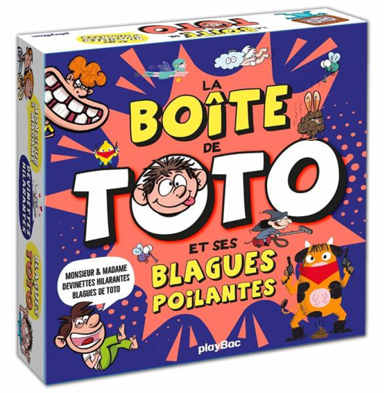 LA BOITE QUIZ DE TOTO ET SES BLAGUES POILANTES - XXX - PRISMA