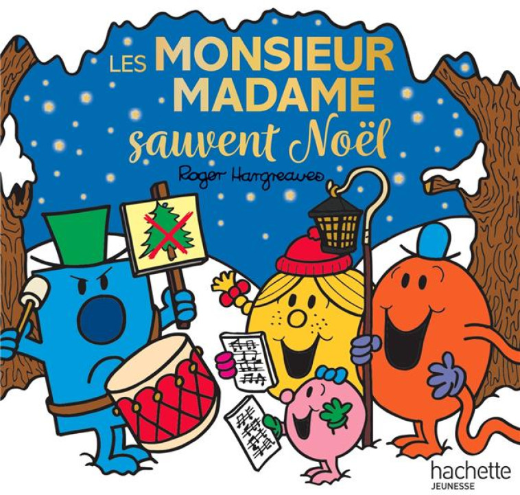 MONSIEUR MADAME - LES MONSIEUR MADAME SAUVENT NOEL - HARGREAVES ADAM - HACHETTE