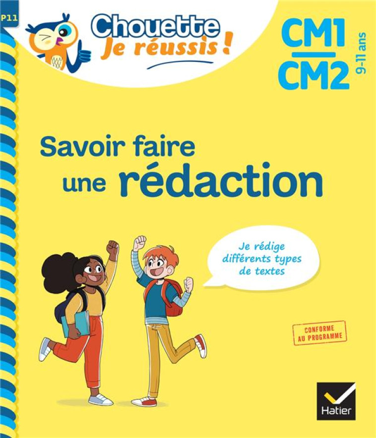 SAVOIR FAIRE UNE REDACTION CM1/CM2 9-11 ANS - LECACHEUR LOU - HATIER SCOLAIRE