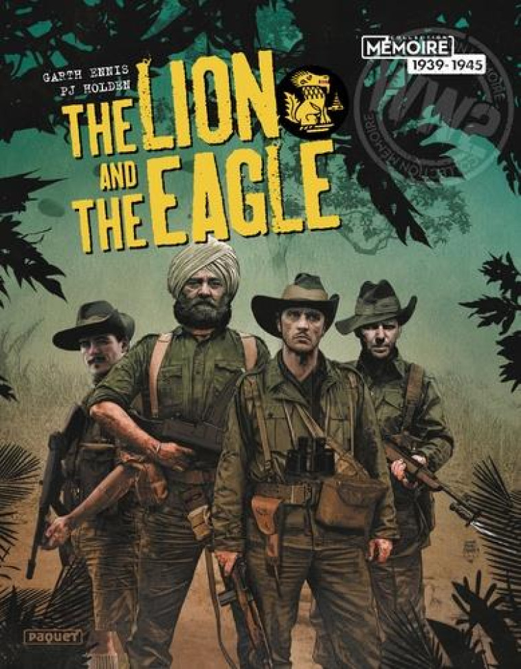 THE LION AND THE EAGLE - ENNIS/HOLDEN - PAQUET