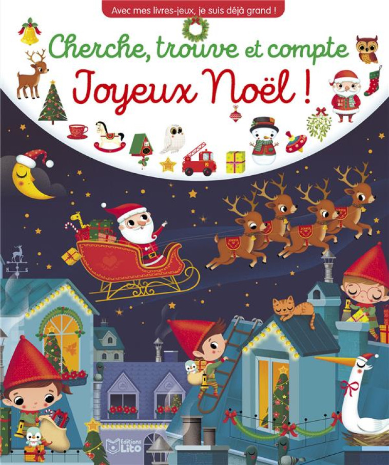 CHERCHE, TROUVE ET COMPTE - JOYEUX NOEL ! - GIORDANO MARZIA - LITO