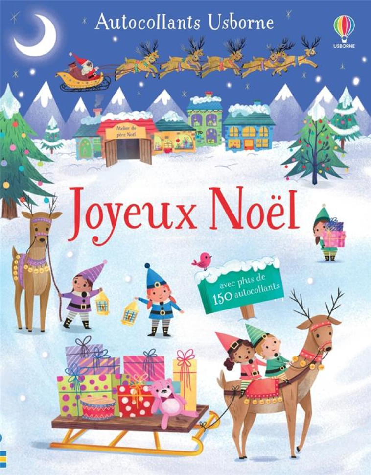 JOYEUX NOEL - PREMIERS AUTOCOLLANTS - BEECHAM/LONGHI - NC