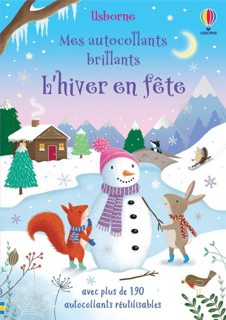 L-HIVER EN FETE - MES AUTOCOLLANTS BRILLANTS - BEECHAM/BARNARD/EVER - NC