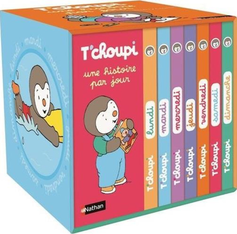 MA PETITE BIBLIOTHEQUE - T-CHOUPI UNE HISTOIRE PAR JOUR - COURTIN THIERRY - CLE INTERNAT