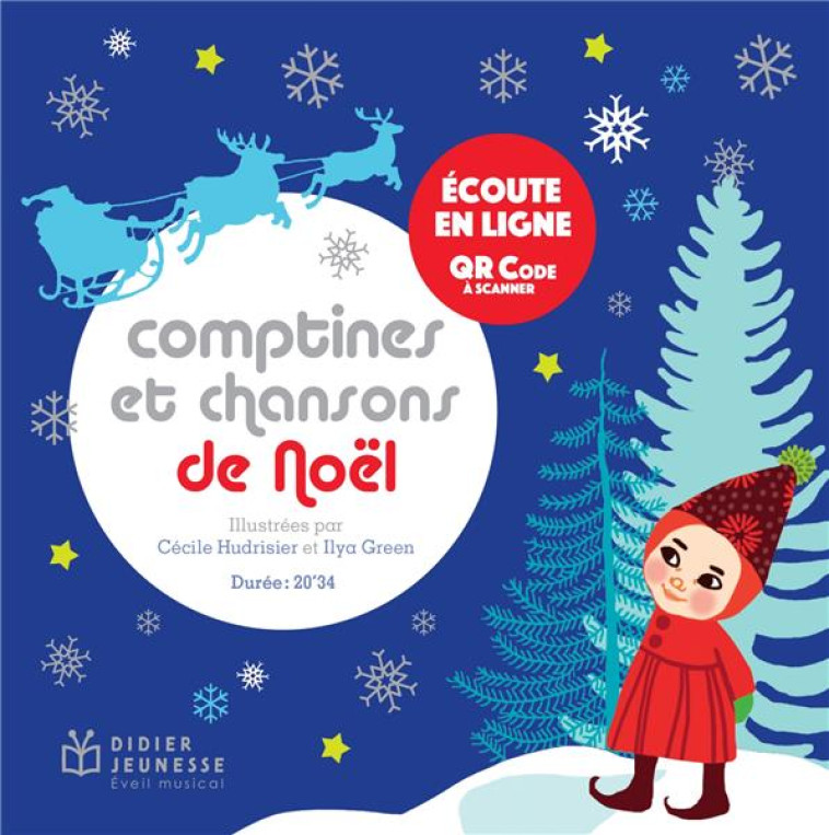 COMPTINES ET CHANSONS - T15 - COMPTINES ET CHANSONS DE NOEL - ECOUTE EN LIGNE - HUDRISIER/GREEN - DIDIER