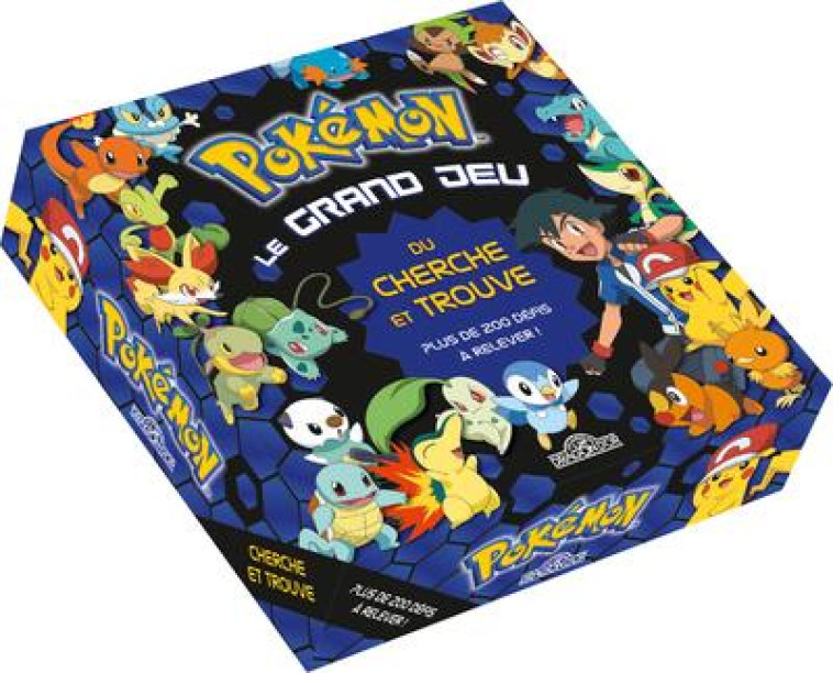 POKEMON - LE GRAND JEU DU CHERCHE ET TROUVE - THE POKEMON COMPANY - Livres du Dragon d'or