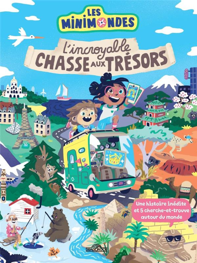 LES MINI MONDES - L-INCROYABLE CHASSE AUX TRESORS - LESCAILLE - DRAGON D'OR