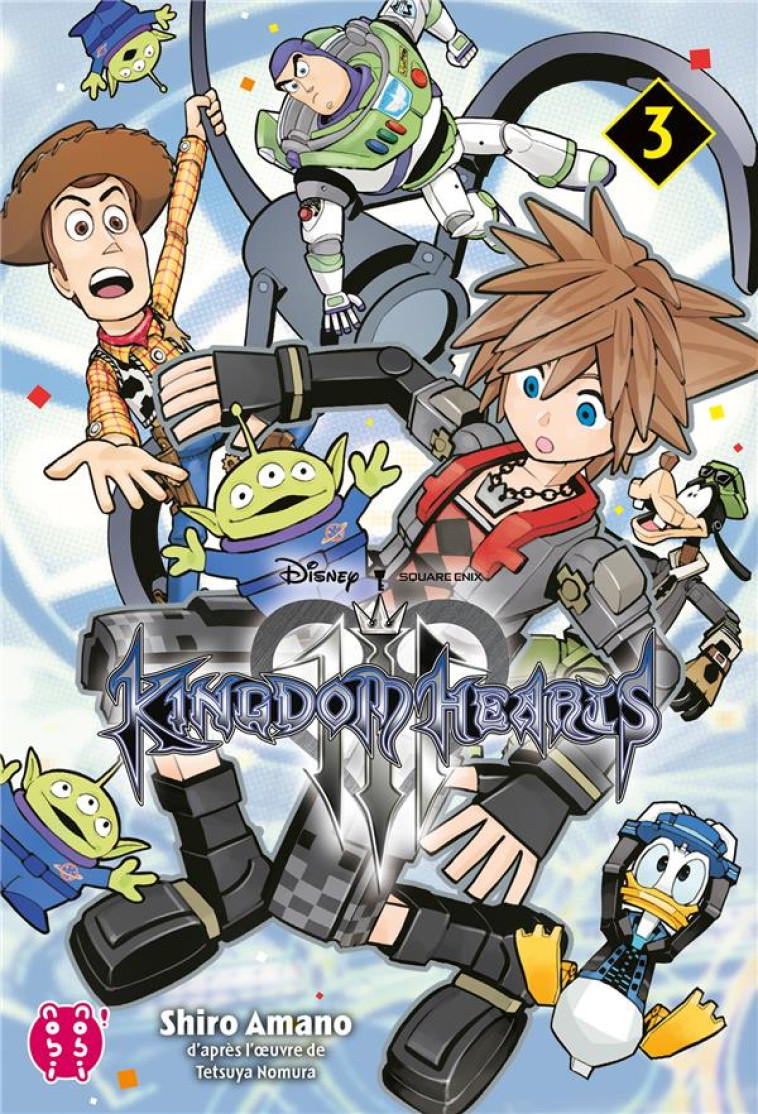 KINGDOM HEART III - KINGDOM HEARTS III T03 - AMANO/NOMURA - NOBI NOBI