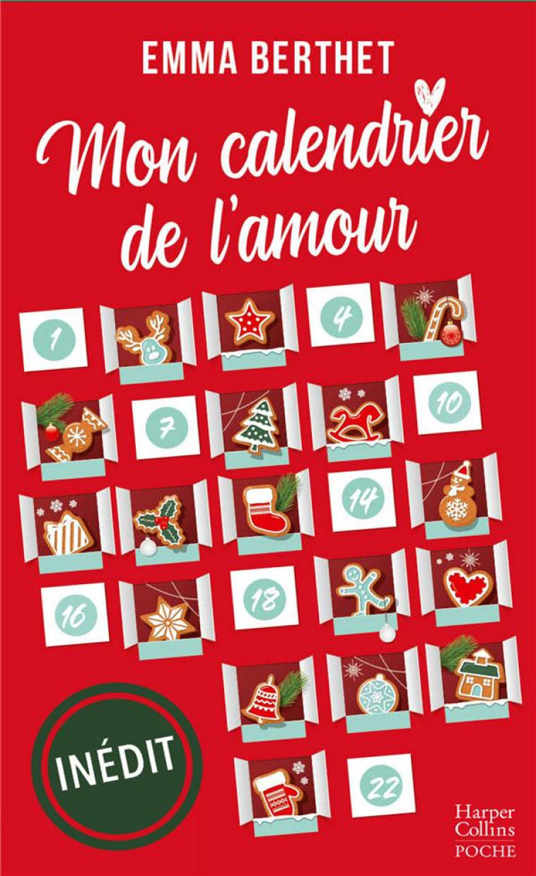 MON CALENDRIER DE L-AMOUR - ROMANCE DE NOEL - BERTHET EMMA - HARPERCOLLINS