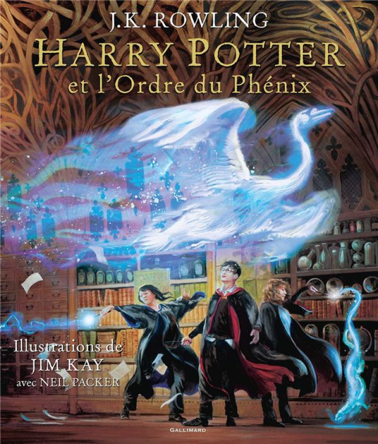 HARRY POTTER - V - HARRY POTTER ET L-ORDRE DU PHENIX - ROWLING/PACKER/KAY - GALLIMARD