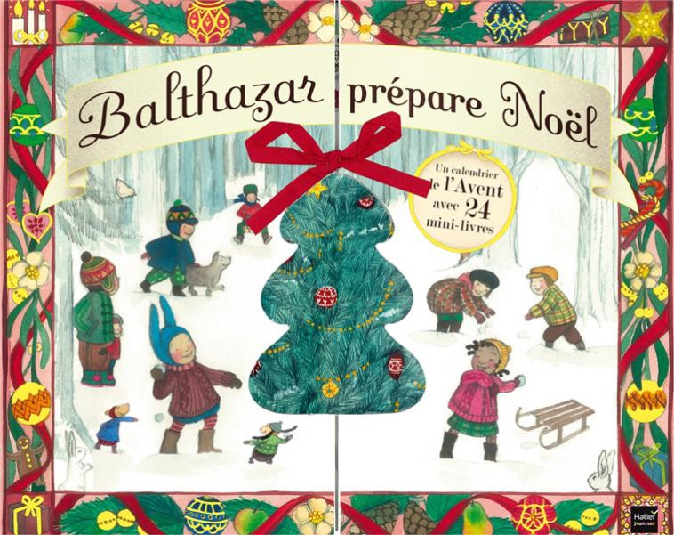 BALTHAZAR PREPARE NOEL - CALENDRIER DE L-AVENT - PEDAGOGIE MONTESSORI - PLACE - HATIER JEUNESSE