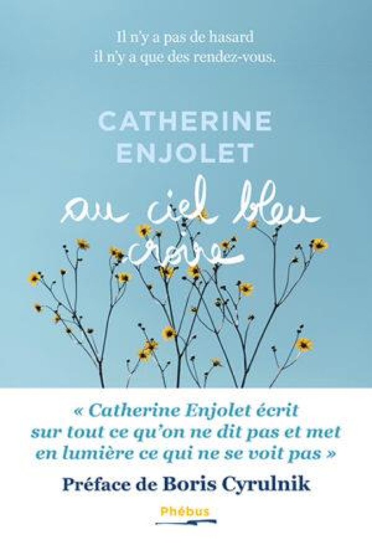 AU CIEL BLEU CROIRE - IL N-Y A PAS DE HASARD, IL N-Y A QUE DES RENDEZ-VOUS - ENJOLET CATHERINE - LIBRETTO