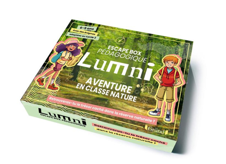 ESCAPE BOX LUMNI - 6-9 ANS - AVENTURE EN CLASSE NATURE - LUMNI/CYRIELLE - NC