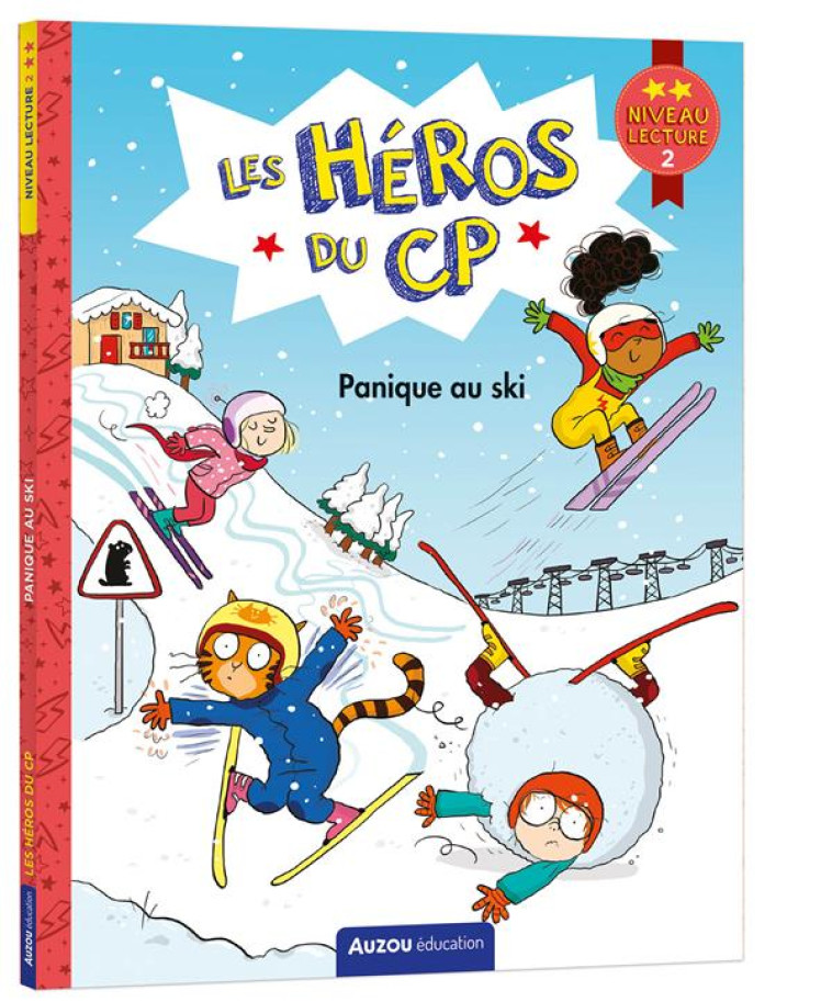 LES HEROS DU CP - NIVEAU 2 - PANIQUE AU SKI - ROMATIF/DREIDEMY - PHILIPPE AUZOU