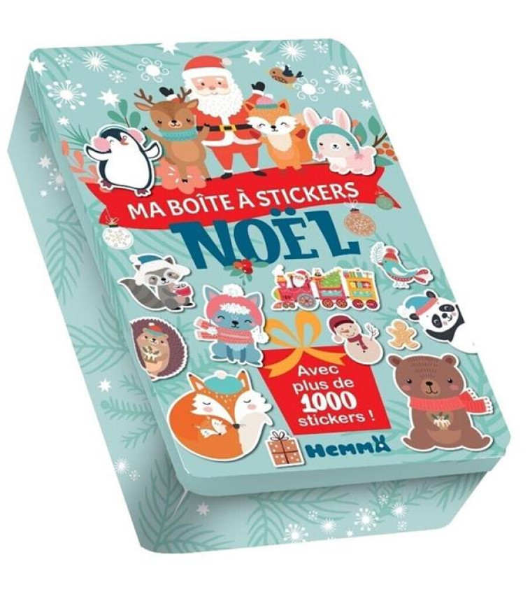 MA BOITE A STICKERS - NOEL - AVEC PLUS DE 1000 STIKERS ! - COLLECTIF - NC