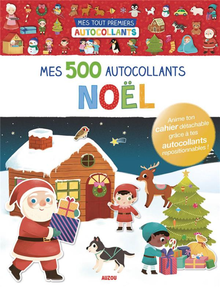 MES TOUT PREMIERS AUTOCOLLANTS - MES 500 AUTOCOLLANTS - NOEL - WU YI-HSUAN - PHILIPPE AUZOU