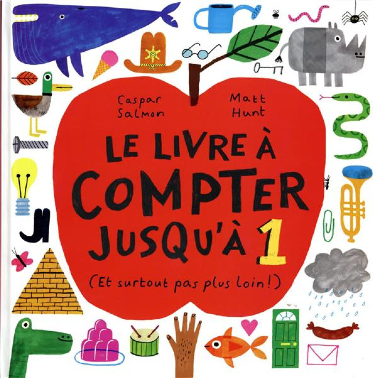 LE LIVRE A COMPTER JUSQU'A 1 - CASPAR SALMON - GALLIMARD