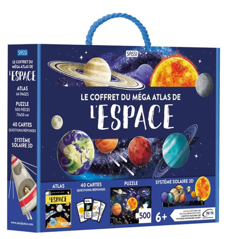 LE COFFRET DU MEGA ATLAS DE L-ESPACE - AA.VV. AA.VV - SASSI