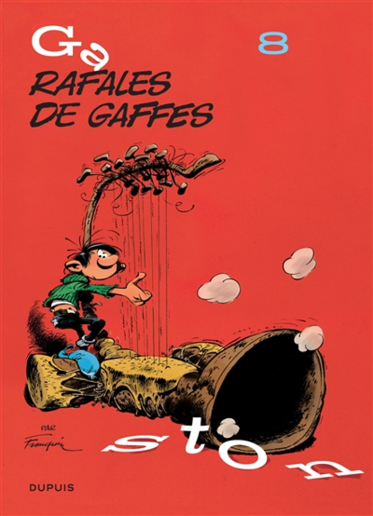 GASTON (EDITION 2018) - TOME 8 - RAFALES DE GAFFES - FRANQUIN - DUPUIS