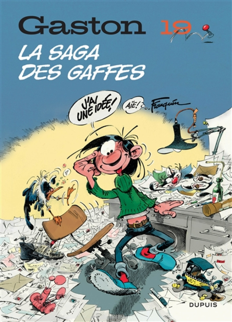 GASTON (EDITION 2018) - TOME 19 - LA SAGA DES GAFFES - FRANQUIN - DUPUIS