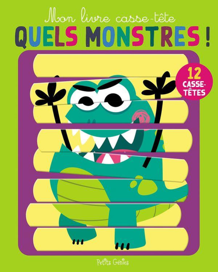 MON LIVRE CASSE-TETE QUELS MONSTRES ! - QUELS MONSTRES ! - BOUCHARD/ORDAS - NC