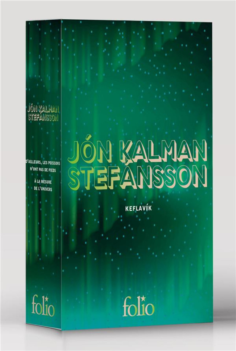 COFFRET JON KALMAN STEFANSSON - COFFRET DEUX VOLUMES KEFLAVIK - STEFANSSON J K. - GALLIMARD