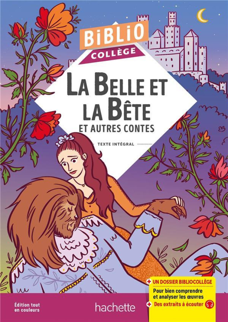 LA BELLE ET LA BETE ET AUTRES CONTES - LEPRINCE DE BEAUMONT - HACHETTE