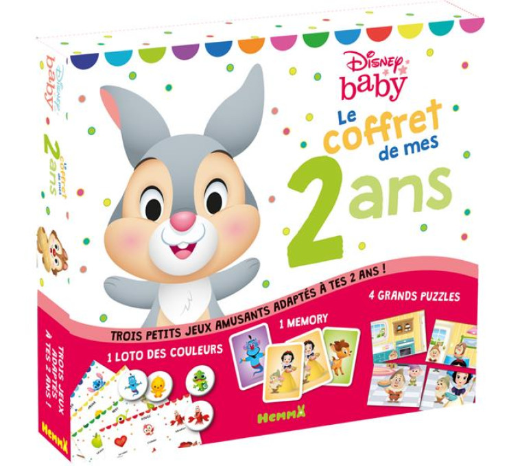 DISNEY BABY - LE COFFRET DE MES 2 ANS (PANPAN) - COLLECTIF - NC