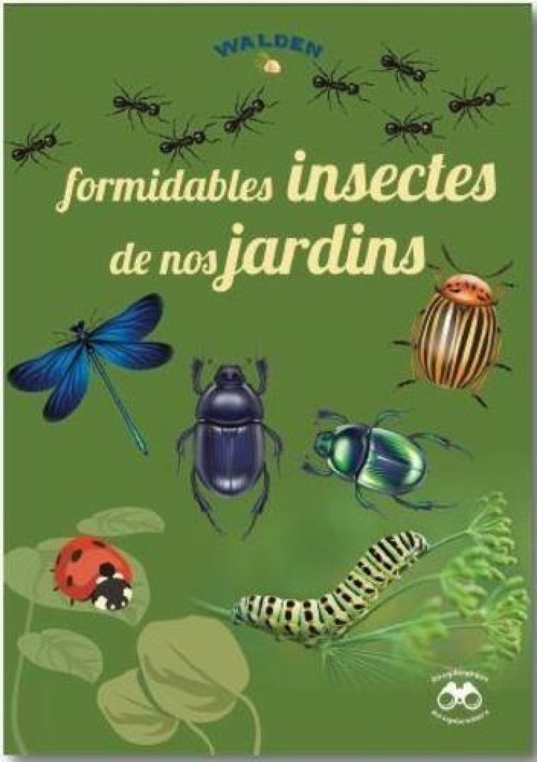 FORMIDABLES INSECTES DE NOS JARDINS - COLLECTIF - WALDEN