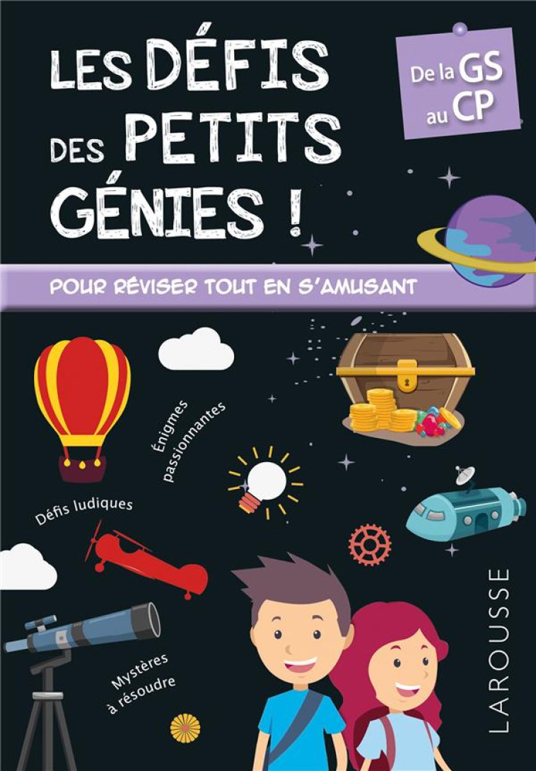 LES DEFIS DES PETITS GENIES GS-CP - LEGLISE/CRETON - LAROUSSE