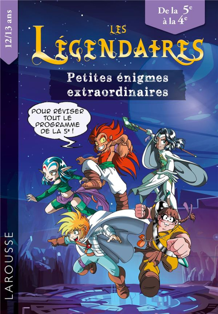 LES LEGENDAIRES - ENIGMES EXTRAORDINAIRES 5E-4E - LECELLIER FRANCOIS - LAROUSSE