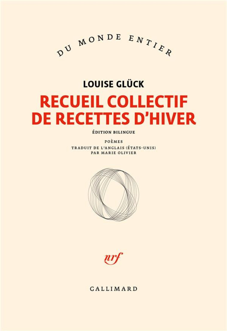 RECUEIL COLLECTIF DE RECETTES D-HIVER - GLUCK LOUISE - NC