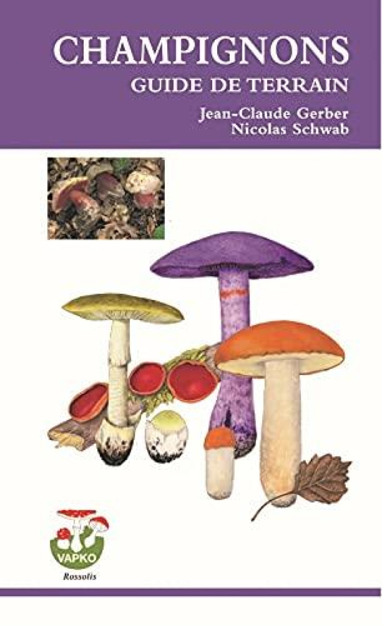 CHAMPIGNONS - GUIDE DE TERRAIN - GERBER/SCHWAB - ROSSOLIS