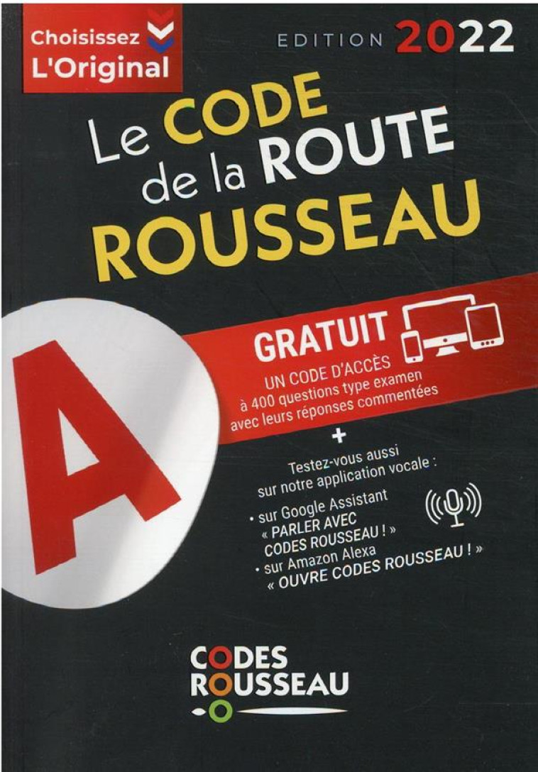 CODE ROUSSEAU DE LA ROUTE B 2022 - XXX - MICHELIN