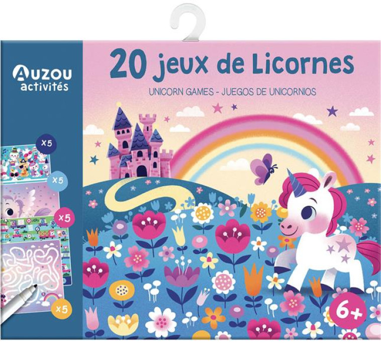 MA POCHETTE DE JEUX - 20 JEUX DE LICORNES - FEHRL KATHRIN - NC