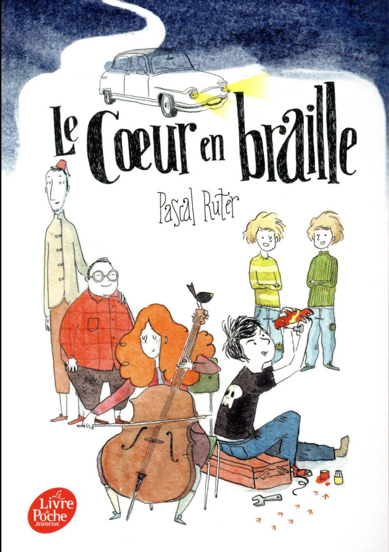 LE COEUR EN BRAILLE T.1 - RUTER, PASCAL  - Le Livre de poche jeunesse