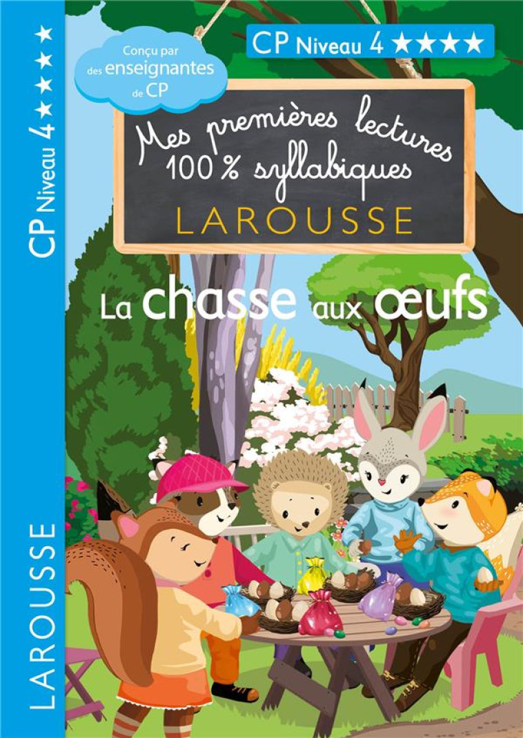 PREMIERES LECTURES SYLLABIQUES - LA CHASSE AUX OEUFS - STENMARK/LEVALLOIS - LAROUSSE