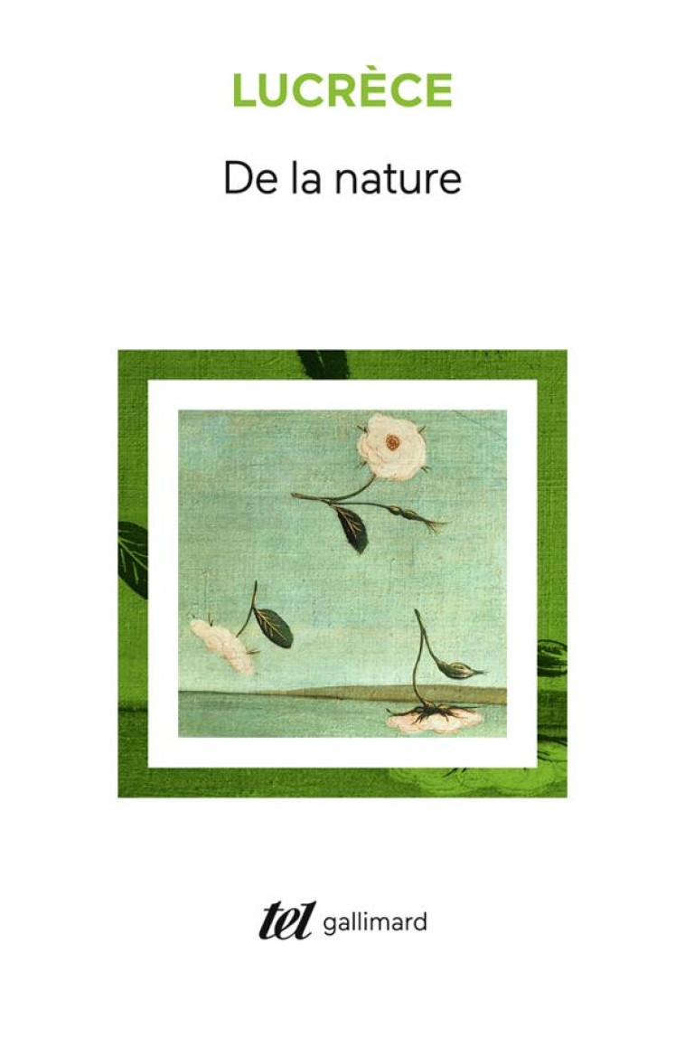 DE LA NATURE - LUCRECE - GALLIMARD