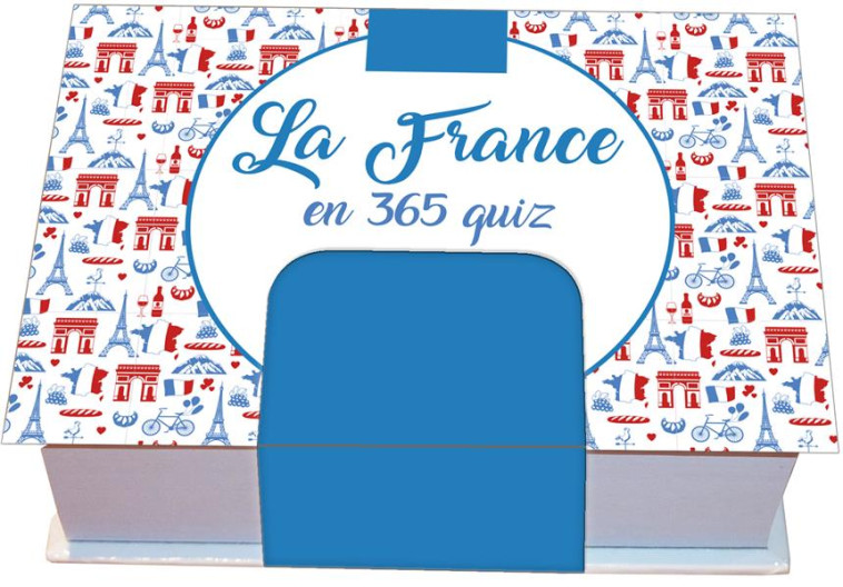 MINIMANIAK  LA FRANCE EN 365 QUIZ - MINI CALENDRIER - EDITIONS 365 - 365 PARIS