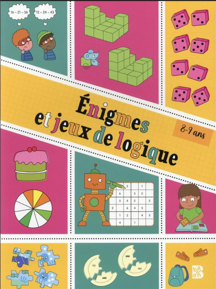 ENIGMES ET JEUX DE LOGIQUE 8-9 ANS - XXX - NC