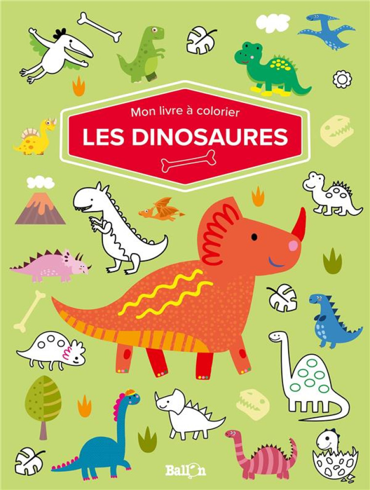 MON LIVRE A COLORIER - LES DINOSAURES - XXX - NC