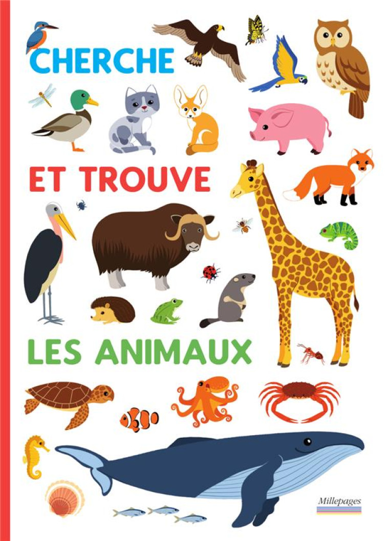 CHERCHE ET TROUVE LES ANIMAUX - COLLECTIF - CIRCONFLEXE