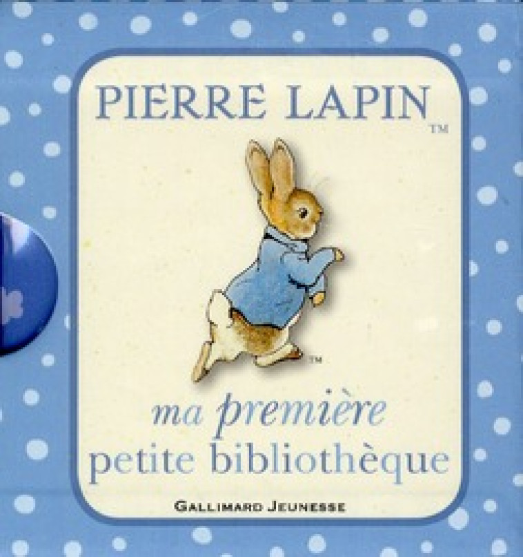 MA PREMIERE PETITE BIBLIOTHEQUE PIERRE LAPIN - POTTER BEATRIX - GALLIMARD