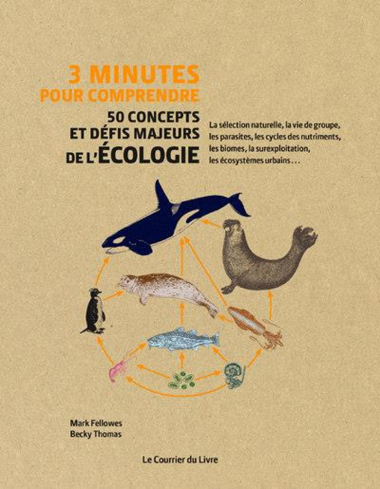 3 MINUTES POUR COMPRENDRE 50 CONCEPTS ET DEFIS MAJEURS DE L-ECOLOGIE - FELLOWES/THOMAS - COURRIER LIVRE