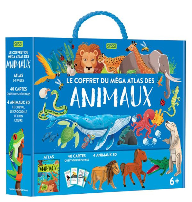 LE COFFRET DU MEGA ATLAS DES ANIMAUX - PESAVENTO GIULIA - NC