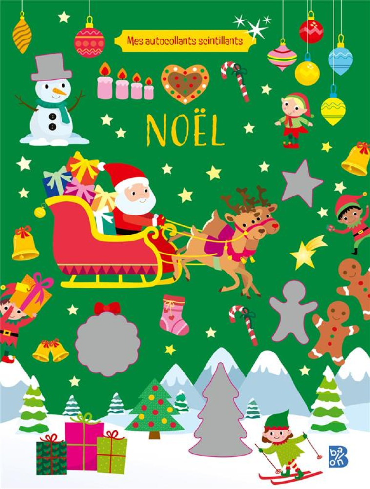 LIVRE D-AUTOCOLLANTS - NOEL - XXX - NC